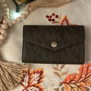 Michael Kors Canvas Wallet